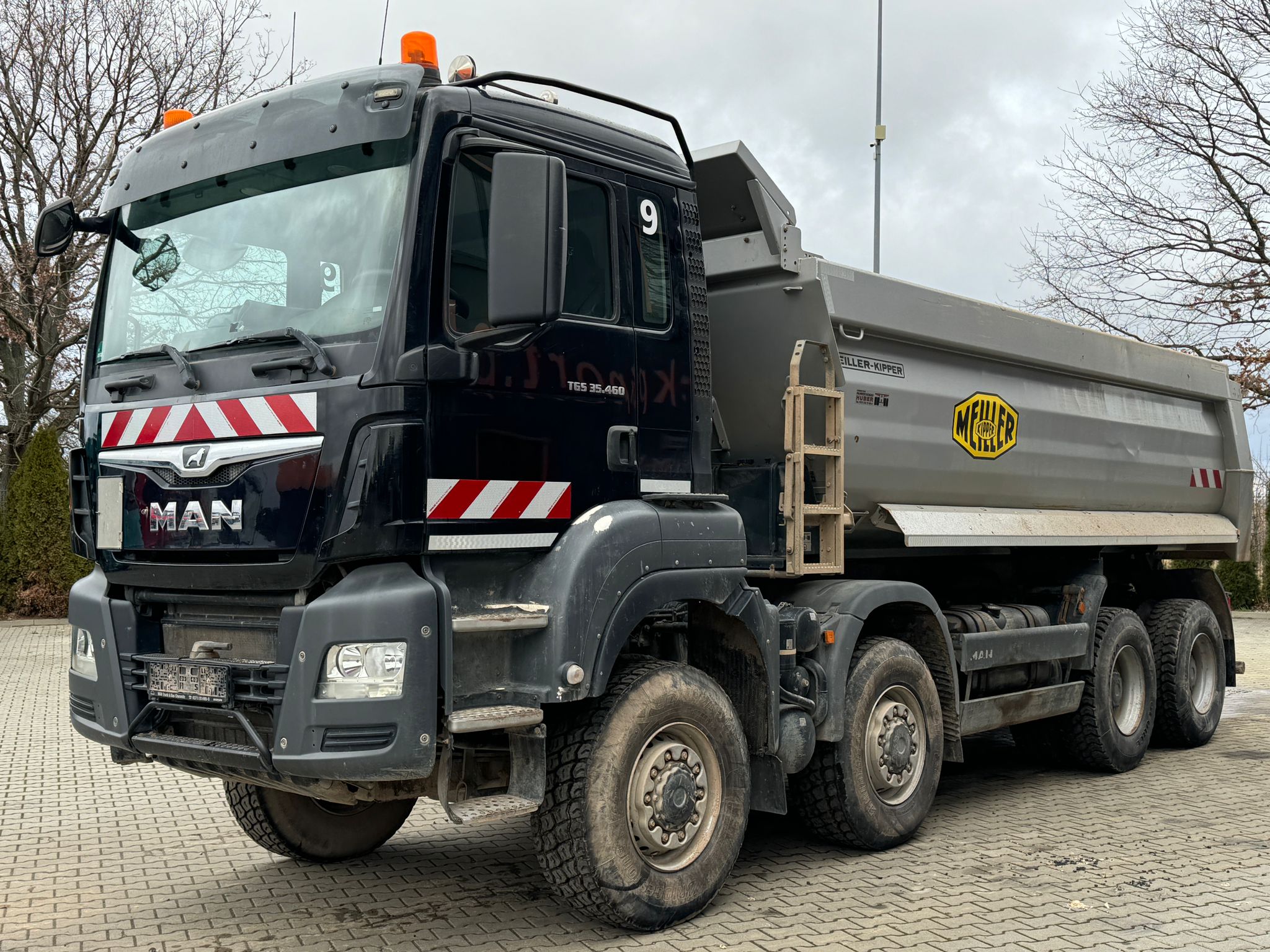 MAN TGS 35.460 8x6 EURO6|WYWROTKA 